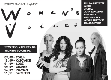 "Womens Voices" rusza w tras po Polsce!