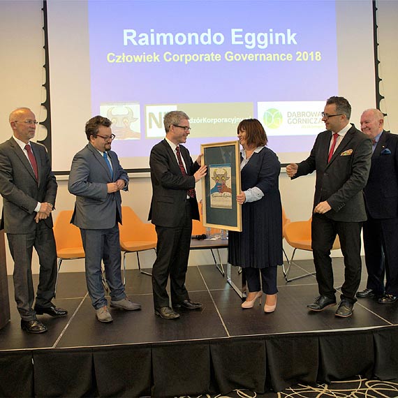 Raimondo Eggink Czowiekiem Corporate Governance 2018