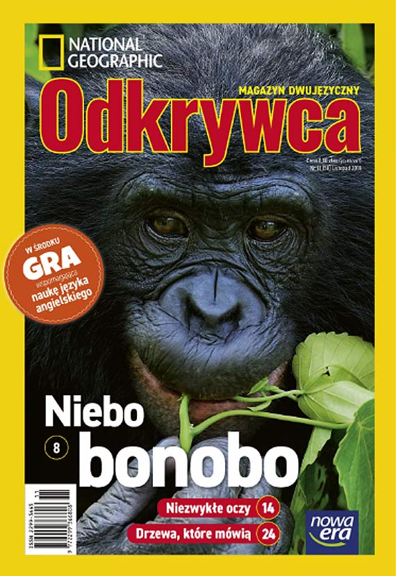 National Geographic wydao jedyny dwujzyczny magazyn popularnonaukowy wraz z gr!