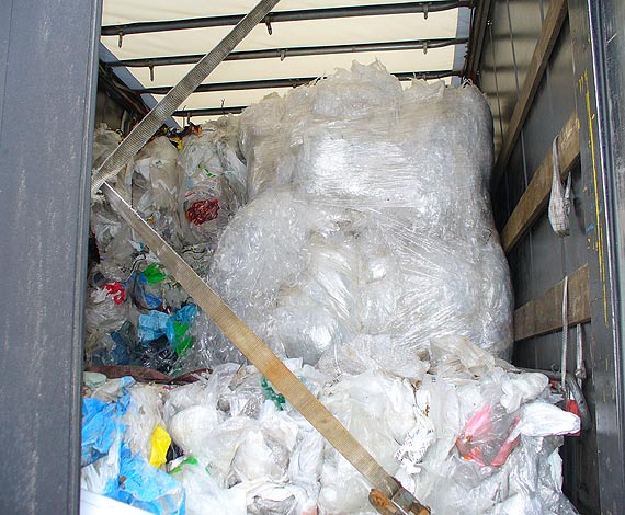 Prawie 47 ton odpadw z Niemiec zatrzymane na granicy