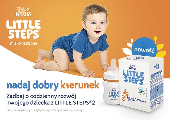 LITTLE STEPS® 2. Nowe mleko nastpne dla zdrowego rozwoju dziecka
