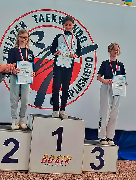 Maja Kowalewska Mistrzyni Polski w taekwondo olimpijskim
