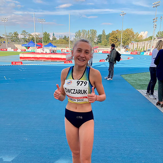 Hania Owczaruk mieszkanka Świnoujścia zdobyła w ten weekend tytuł Mistrzyni Polski w kategorii U16 w biegu na dystansie 600m-1:35,21