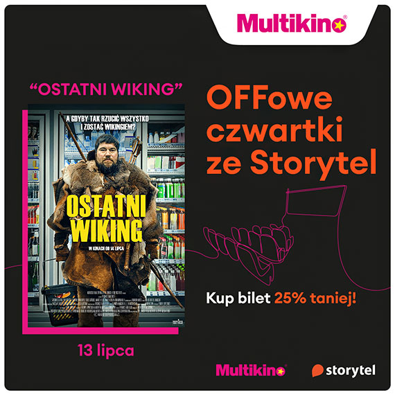 „Ostatni Wiking” przedpremierowo podczas OFFowych czwartkw ze Storytel w Multikinie