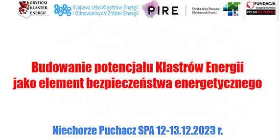 Jak przyszo zielonej energii - informacja prasowa na temat konferencji w Niechorzu 12/13.12.2023