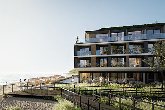 Kamie wgielny pod budow luksusowego kompleksu w Midzyzdrojach wmurowany. The Sea Resort zainauguruje dziaalno pod koniec 2025 r.